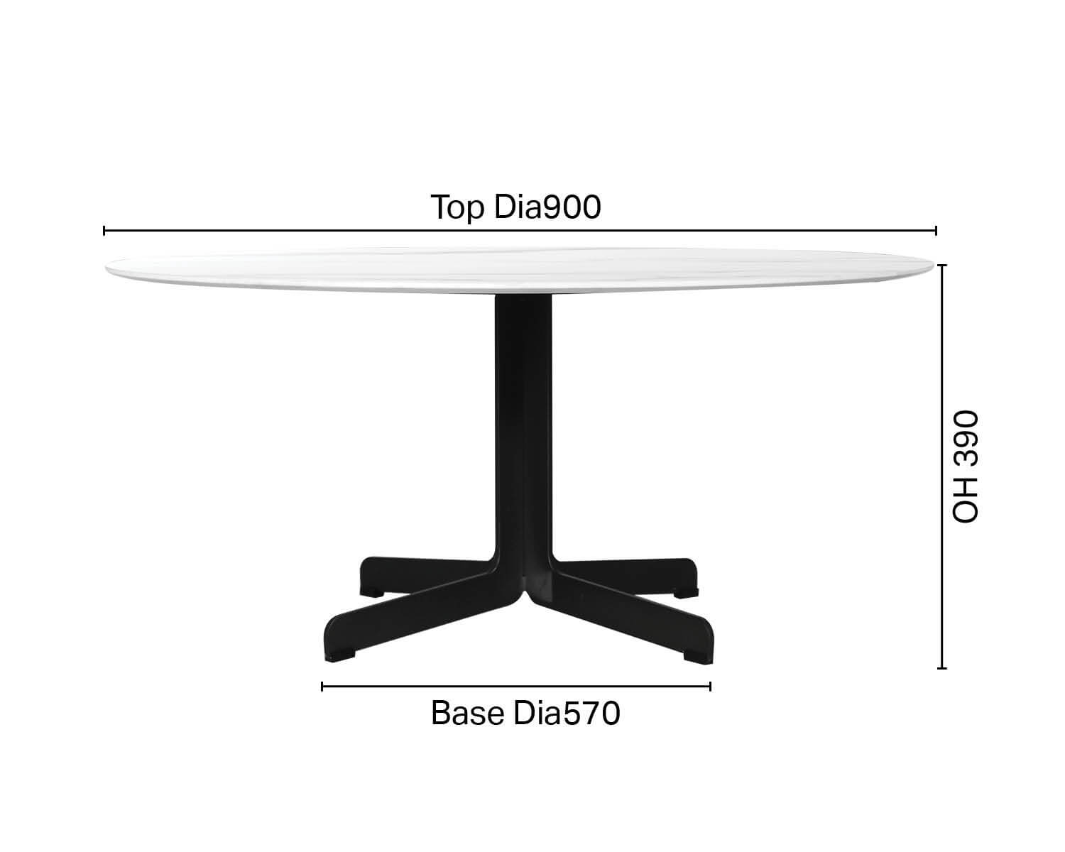 Bori Coffee Table – Dia900 - (Sintered)